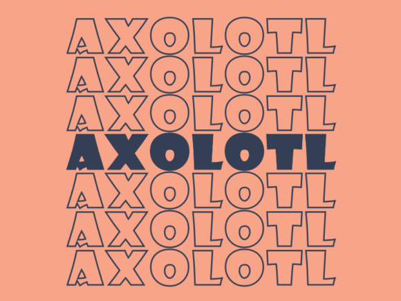 Axolotl SVG Cut File