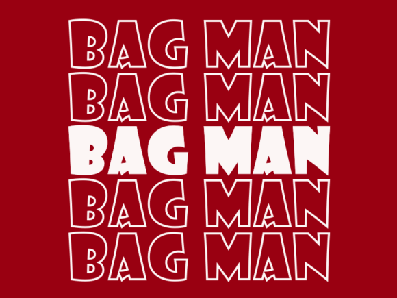 Bag Man SVG Cut File: Versatile, Scalable & Craft-Ready