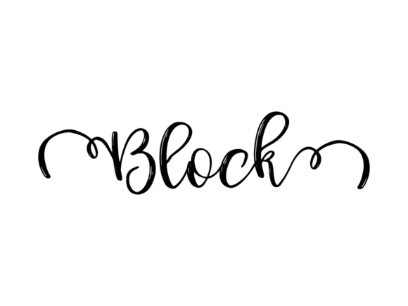 Block Lettering