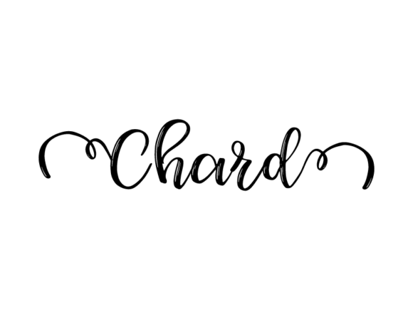 Chard Lettering: Hand-Drawn Vector Monochrome Graphic Lettering That Works Where You Need It