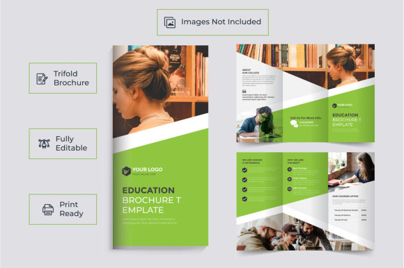 Education Tri-fold Brochure Template