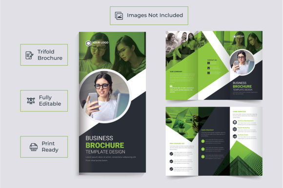 Professional Corporate Brochure, Trifold: Your Clear, Confident First Impression