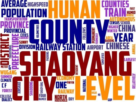 Shaoyang Typography: Where Hand-Drawn Wordcloud Art Meets Functional Design